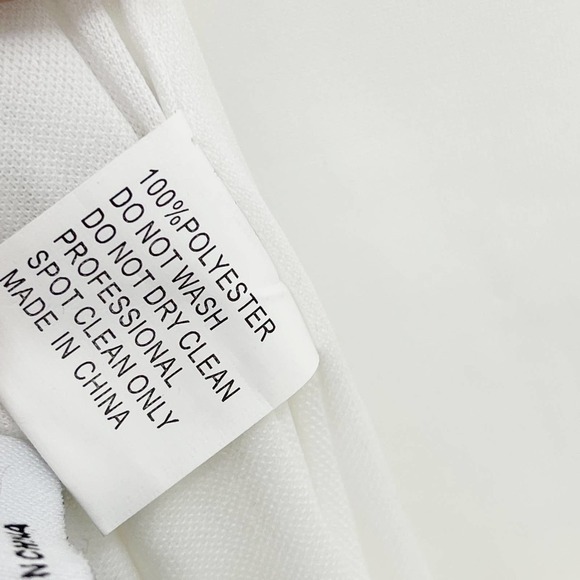 Mac Duggal Floral Sequined Criss Cross Bodice Gown White Size 4 NWOT - Picture 9 of 11